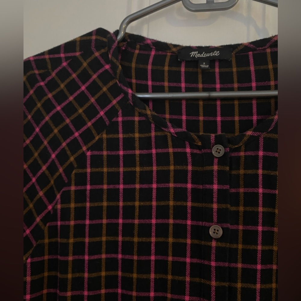 Madewell flannel dress - Picture 4 of 4
